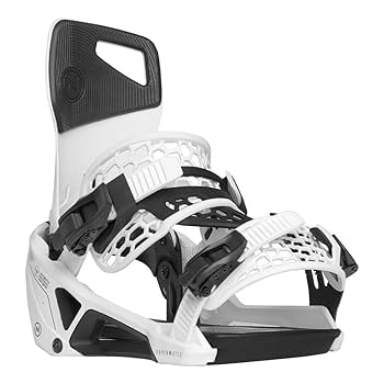 新品未使用 NIDECKER  SUPERMATIC 白 Size L Nidecker Supermatic 2024-2025 Snowboard Bindings Rev